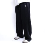 Straight-Leg Baggy Trouser - Black