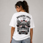 Breaking Limit Baggy Oversized T-shirt girl