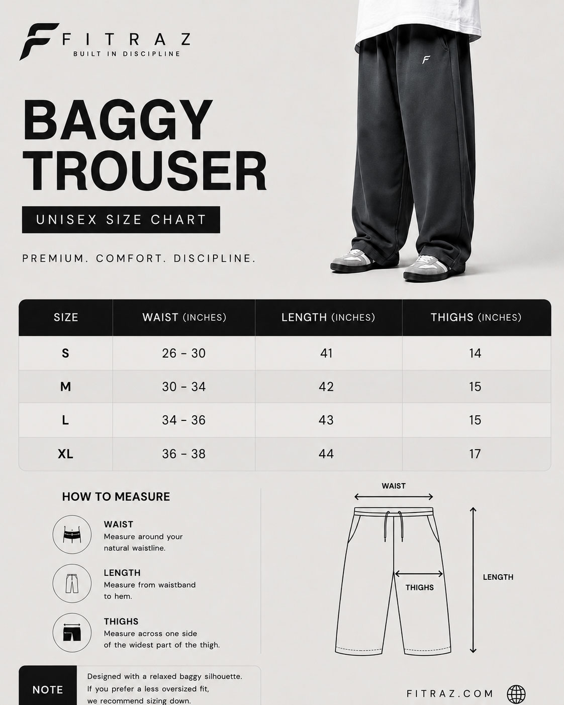 Straight-Leg Baggy Trouser - Olive Green - Image 4